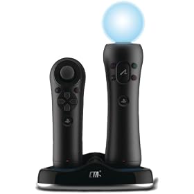 Dual Port Charging Station  for PlayStation Move Controllers