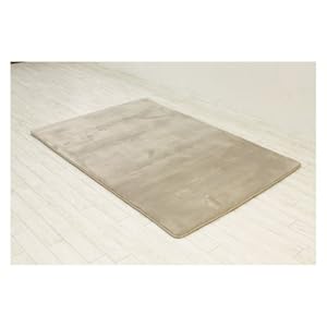 【クリックで詳細表示】低反発・遮音マイクロラグ 190X240 ブラウン RM-100