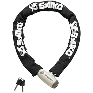 【クリックで詳細表示】斉工舎(SAIKO) スチールチェーンロック SAIKO CML-900 206175001