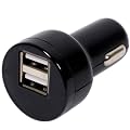 �v���e�b�N 2PORT���� USB�J�[�`���[�W���[ PCC-2BK �yiPad/iPod nano 5G/iPhone 3G�E3GS�E4/iPod�e��/�Q�[���@/�g��/USB�ڑ��@��z