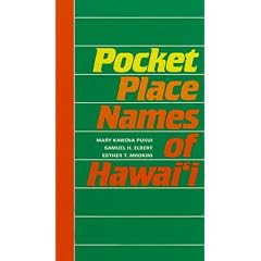 Pocket Place Names of Hawaii