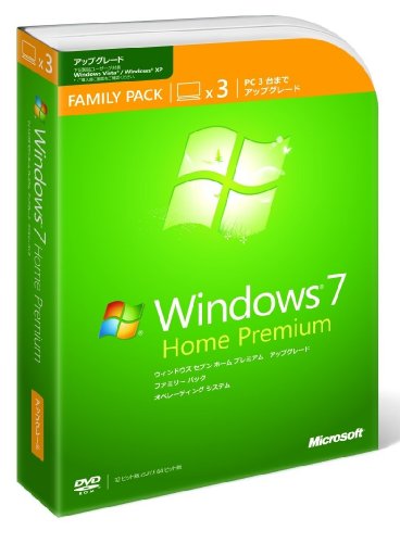Windows 7 Home Premium �A�b�v�O���[�h �t�@�~���[�p�b�P�[�W �}�C�N���\�t�g �v���b�g�t�H�[��: Windows 32,000
