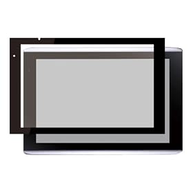iBUFFALO A500��p �t���ی�t�B���� �C�[�W�[�t�B�b�g/���˖h�~�^�C�v �u���b�N BSEFA500BK