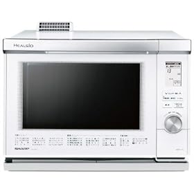 SHARP HEALSIO �E�H�[�^�[�I�[�u�������W 26L 1�i���� 97���j���[ �ȃG�l��B�� �z���C�g�n AX-MX1-W
