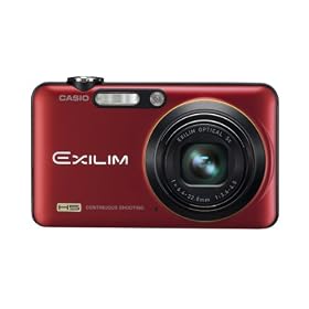CASIO �S���t�p�f�W�^���J���� HIGH SPEED EXILIM ���b�h EX-FC160SRD