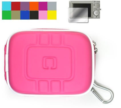  Kroo Camera Case for Canon Powershot Camera Digital Camera + Bonus Bundled with Universal LCD Screen Protector Kit + Cloth (Many Color Available)
