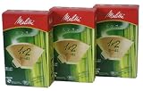 Melitta �t�B���^�[ �i�`�������u���E�� �o���u�[ 1�~2G �y2~4�t�p�z 100�����~3���p�b�N