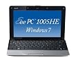 ASUS EeePC1005HE Windows 7���� 250GB 10. 1�^���C�h �V���o�[ EEEPC1005HE-W7SV