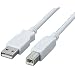 ELECOM �t�F���C�g�R�A����USB2.0�P�[�u�� A-B 0.5m USB2-FS05