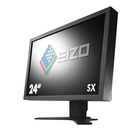 NANAO FlexScan 24.1�C���` ���C�hTFT���j�^ �u���b�N SX2462W-BK