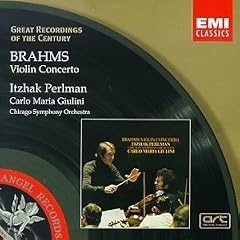 Great Recordings Of The Century - Brahms: Violin Concerto / Giulini, Perlman, Chicago SO