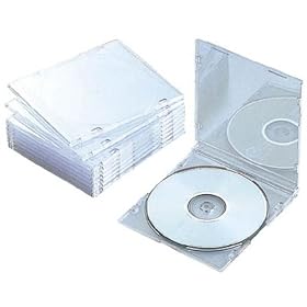 ELECOM �X����CD/DVD�P�[�X CCD-017CR