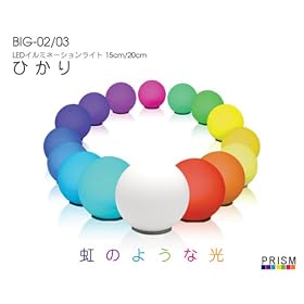 PRISM(�v���Y��) LED�C���~�l�[�V�������C�g �Ђ��� 15cm BIG-02