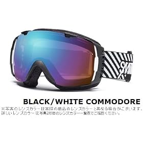 SMITH/�X�~�X 2011-2012���f�� �X�m�[�S�[�O�� I/O �A�C�I�[ �t���[���FBLACK/WHITE COMMODORE �����Y�FRED SENSOR MIRROR 010205600