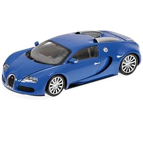 1/18scale �~�j�`�����v�X MINICHAMPS Bugatti Veyron 2009 Light Blue/Dark Blue �u�K�b�e�B �x�C����