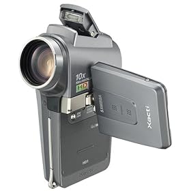 SANYO �f�W�^�����[�r�[�J���� Xacti �`�^���O���[ DMX-HD1(H)