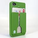 iPhone4S/4用ケース「Minimalist for iPhone 4（グリーン）」：SP137