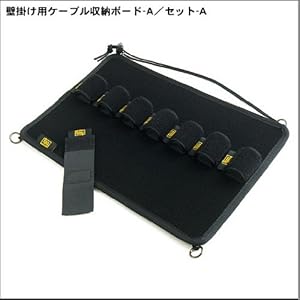 【クリックで詳細表示】バンナイズ 壁掛け 用 ケーブル 収納 ボード - A / セット - A