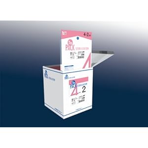 【クリックで詳細表示】滅菌コンファーゼV (滅菌尺角ガーゼ) 8ツ折 10枚×15P