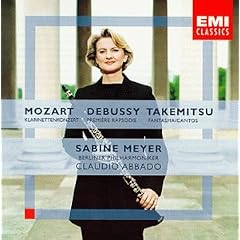 Mozart : Clarinet Concerto / Debussy :  Premiere Rhapsody / Takemitsu : Fantasia / Cantos