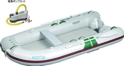 ジョイクラフト グリッド-295 検無 4人乗りゴムボート 電動ポンプ付き
