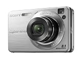 Sony Cyber-shot DSC-W130 - Appareil photo numérique - compact stabilisé - 8.1 Mpix - zoom optique : 4 x - Ecran LCD de 2.5 - sortie HD - argent