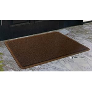 【クリックで詳細表示】玄関マット(イン・アウト兼用) ブラウン 45×75(cm)
