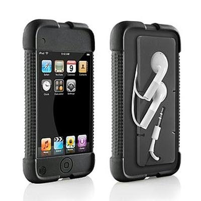  DLO Jam Jacket with Cord Management and Surface Shields for iPod touch (Black)