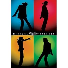 �|�b�v���b�N�wMICHEAL JACKSON/�}�C�P���W���N�\���iSilhouettes/4�����J���[�V���G�b�g�j�sPPM-049�t�x�|�X�^�[��ROCK POSTER�ʔ́�