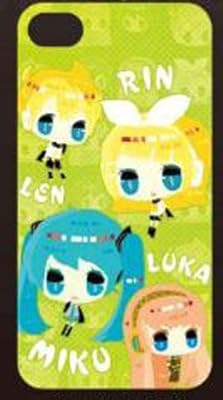 初音ミク 鏡音リン 鏡音レン 巡音ルカ iPhone4 iPhone4S ケース カバー illustration by げげげのげんがー スマートフォンケース スマートフォンカバー ヴォーカロイド ボーカロイド セガ プライズ