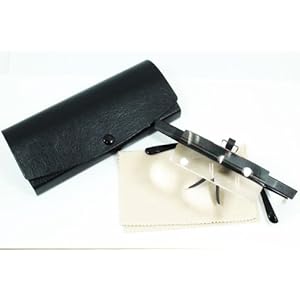 【クリックでお店のこの商品のページへ】虫眼鏡 双眼メガネルーペ HF-10B 2.5倍 メガネ式 ヘッドルーペより使いやすい