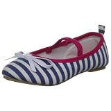 Pumpkin Patch Kids Striped Canvas Shoe Ballerina