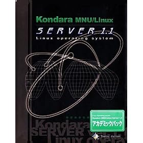 Kondara MNU/Linux Server 1.1 �A�J�f�~�b�N�p�b�N