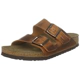 Birkenstock Arizona Smooth Leather, Style-No. 52891, Unisex Clogs, Antique Brown, EU 40, normal width