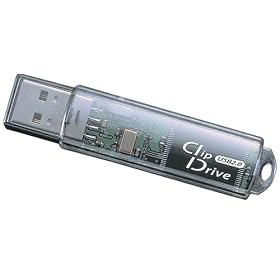 BUFFALO Clip Drive USB2.0 RUF-C128ML-K/U2