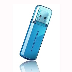 �V���R���p���[ USB�t���b�V���������[ HELIOS 101Series 8GB �u���[ �i�v�ۏ� SP008GBUF2101V1B