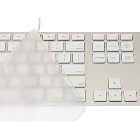 【クリックでお店のこの商品のページへ】キーボードカバー・Pure Touch Key Protector ＃101 for Apple Keyboard (テンキー付き-JIS-US) / PTKP101