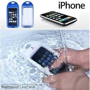 【クリックで詳細表示】【全2色】iPhone 4 シリコン防水ケース ホワイト Waterproof Case for iPhone 4 (1032-1)