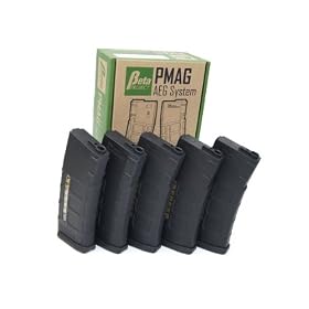 MAGPUL�i�}�O�v���j PTS�@NEW P-MAG BOX 75�A BK (5�{�Z�b�g)�yBeta Project�z