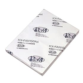 Panasonic ���ʎ��t�@�b�N�X�p�L�^��(A4�J�b�g250������) KX-FAN150A4