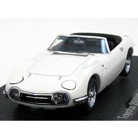 EBBRO 1/43 �g���^ 2000GT �I�[�v�� �z���C�g