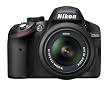 Nikon �f�W�^����჌�t�J���� D3200BK LK �����Y�L�b�g �u���b�N