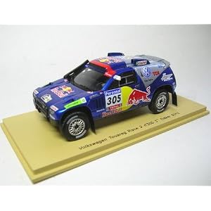 【クリックで詳細表示】SPARK 1/43 VW トゥアレグ 10 パリ・ダカールラリー 3位 ＃305 M.Miller/R.Pitc