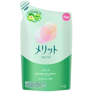 【クリックで詳細表示】メリット リンス つめかえ用 380ml