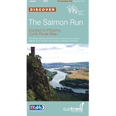 The Salmon Run, Dundee to Pitlochry Sustrans Cycle Route Map: Sustrans' Official Route Map and Guide to the 54 Miles of National Cycle Network from Dundee to Pitlochry in Scotland (Sustrans National Cycle Network)
