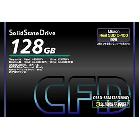 �V�[�E�G�t�E�f�[�̔� 6Gbps�Ή� 2.5inch SSD MicronC-400�̗p 128GB CSSD-S6M128NM4Q