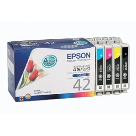 EPSON �C���N�J�[�g���b�W 4�F��̃Z�b�g [IC4CL42]
