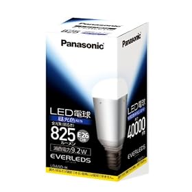 Panasonic EVERLEDS LED�d��(���^���Ή��EE26�����E��ʓd���`�E�d��60W�����E825���[�����E�����F����)LDA9DH