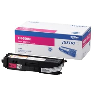 【クリックで詳細表示】BROTHER トナーカートリッジ (マゼンタ) TN-390M