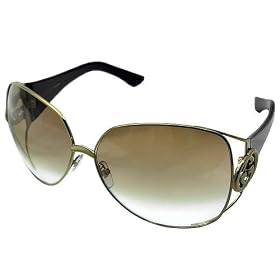 GUCCI �O�b�` �T���O���X �S�[���h �u���E���O���f�[�V���� 2794S OVD K3